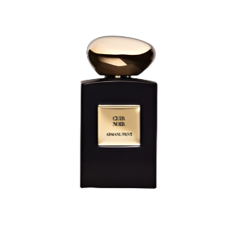 Giorgio Armani Privé Cuir Noir